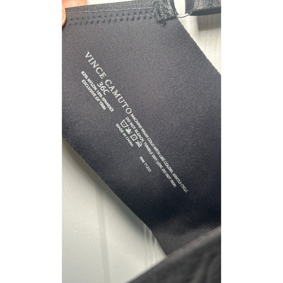 NWT Vince Camuto Black T-Shirt Bra Style VCO51900 Size 36C Seamless - Picture 4 of 4